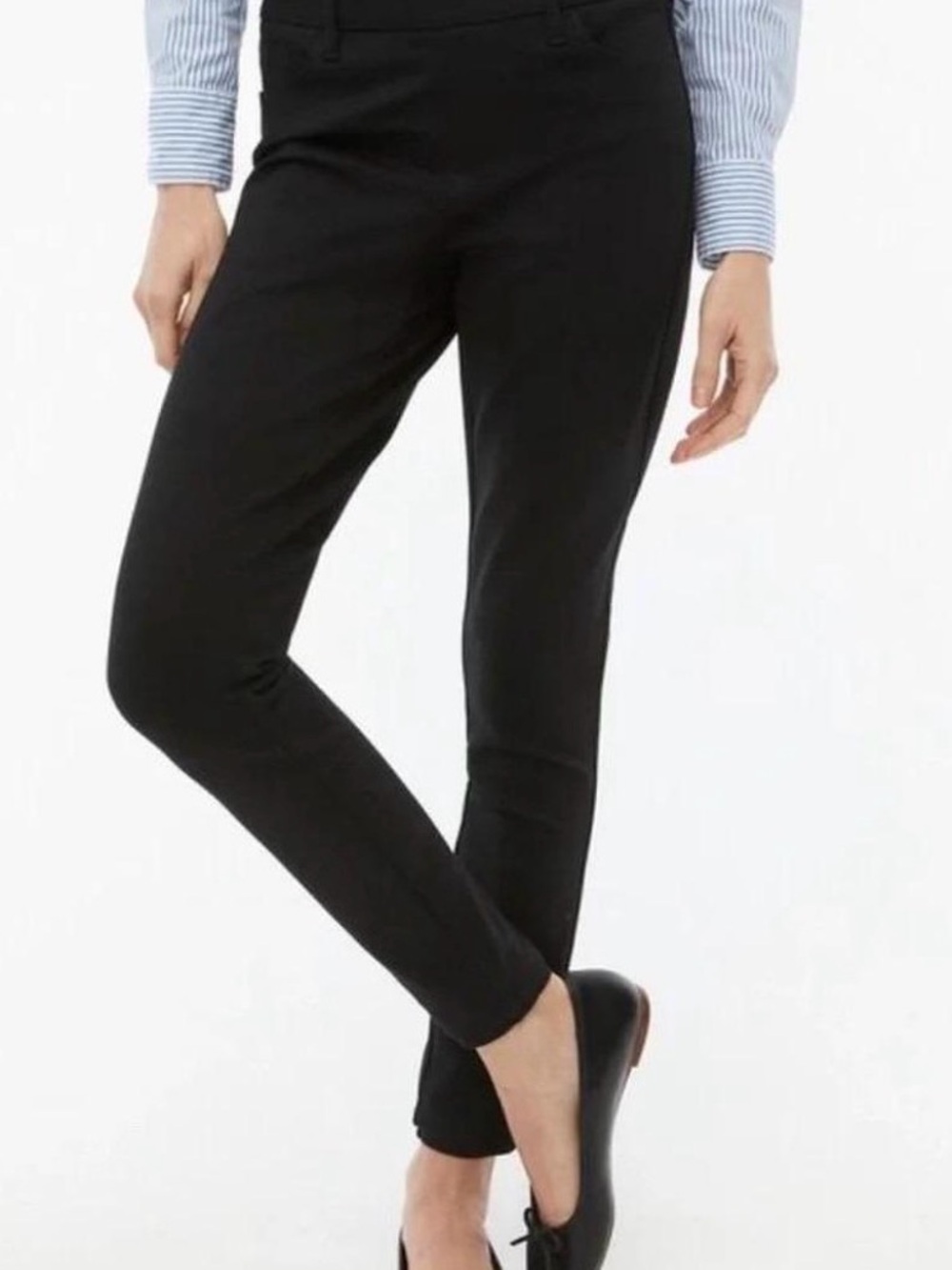 J. Crew Black Gigi Ponte Pant Size 12